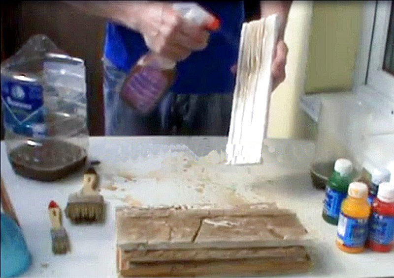 Искусственный камень своими руками покраска Искусственный камень своими руками покраска
